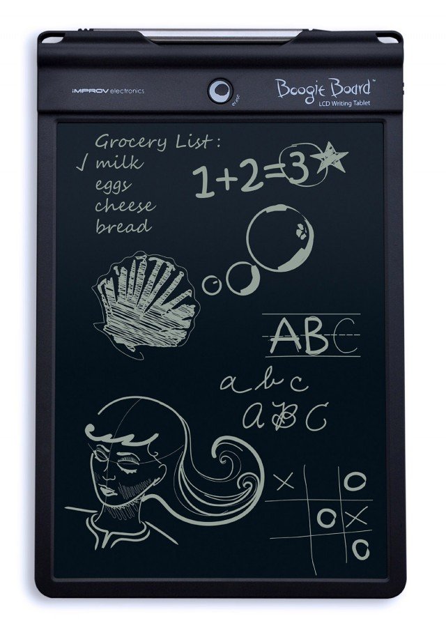 Addio fogli di carta sparsi per la stanza. Il block notes digitale Boogie Board-Block di Kent Displays è dotato di un display da 10,5” sottile e leggero su cui scrivere e riscrivere. In vendita su Amazon al prezzo di 48,72 euro. www.amazon.com Addio fogli di carta sparsi per la stanza. Il block notes digitale Boogie Board-Block di Kent Displays è dotato di un display da 10,5” sottile e leggero su cui scrivere e riscrivere. In vendita su Amazon al prezzo di 48,72 euro. www.amazon.com