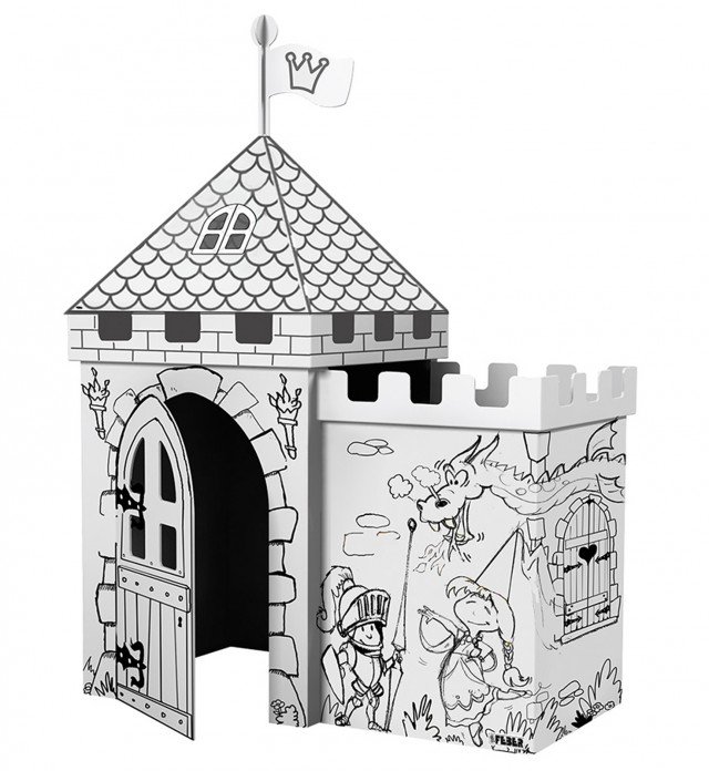 Un castello tutto da colorare è ideale per divertirsi con gli amichetti, ma anche per condividere allegri momenti di gioco con mamma e papà. Il kit “Dipingi il tuo castello” di Feber è venduto con scatola di colori inclusi. Prezzo 34,90 euro. www.feber.es Un castello tutto da colorare è ideale per divertirsi con gli amichetti, ma anche per condividere allegri momenti di gioco con mamma e papà. Il kit “Dipingi il tuo castello” di Feber è venduto con scatola di colori inclusi. Prezzo 34,90 euro. www.feber.es