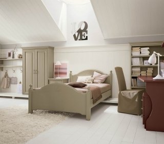 letto Erika Nuovo Mondo di Scandolastile country in legno letto Erika Nuovo Mondo di Scandolastile country in legno