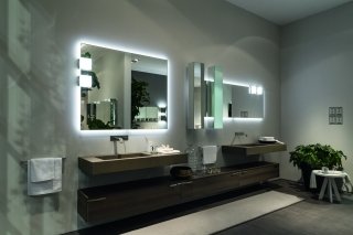 composizione della collezione Aquo di Scavolini Bathrooms disegnata da Studio Castiglia e Associati composizione della collezione Aquo di Scavolini Bathrooms disegnata da Studio Castiglia e Associati