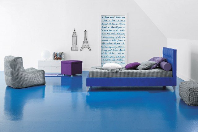 letto Max di Twils in capitonné letto Max di Twils in capitonné