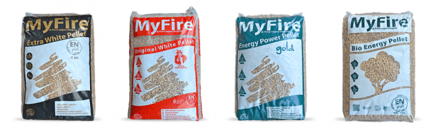 pellet MyFire® elevata efficienza energetica pellet MyFire® elevata efficienza energetica