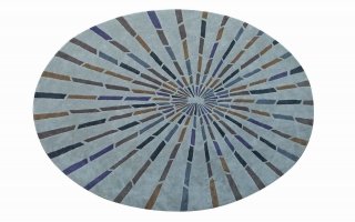Bloom di Roche Bobois ha un’originale forma ovale ed è realizzato in pregiata lana della Nuova Zelanda; il decoro crea un effetto optical. Misura L 220 x P 320 cm. Prezzo 3.490 euro. www.roche-bobois.com Bloom di Roche Bobois ha un’originale forma ovale ed è realizzato in pregiata lana della Nuova Zelanda; il decoro crea un effetto optical. Misura L 220 x P 320 cm. Prezzo 3.490 euro. www.roche-bobois.com