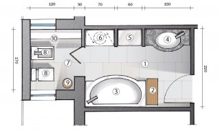 pianta-bagno pianta-bagno