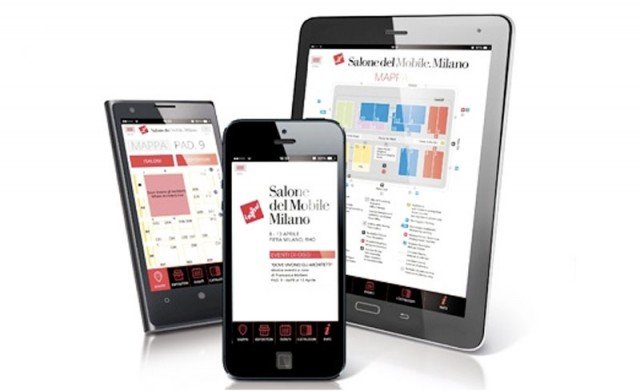 La app MySalone, scaricabile gratuitamente su smartphone e tablet, consente di seguire in tempo reale tutti gli eventi in programma e trovare agevolmente ciò che si cerca in Fiera. www.salonemilano.it La app MySalone, scaricabile gratuitamente su smartphone e tablet, consente di seguire in tempo reale tutti gli eventi in programma e trovare agevolmente ciò che si cerca in Fiera. www.salonemilano.it