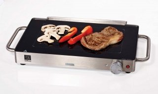 Yaki Grill di Ariete è una griglia in vetroceramica che consente la cottura dei cibi, in maniera salutare. Antiaderente, con soli 800 watt di potenza raggiunge gli oltre 260° C che, grazie all’ottima conducibilità della vetroceramica, si distribuiscono perfettamente sulla piastra assicurando una cottura uniforme. Prezzo 119,90 euro. www.ariete.net Yaki Grill di Ariete è una griglia in vetroceramica che consente la cottura dei cibi, in maniera salutare. Antiaderente, con soli 800 watt di potenza raggiunge gli oltre 260° C che, grazie all’ottima conducibilità della vetroceramica, si distribuiscono perfettamente sulla piastra assicurando una cottura uniforme. Prezzo 119,90 euro. www.ariete.net