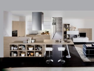 cucina in legno beige Bella di Aran Cucine cucina in legno beige Bella di Aran Cucine