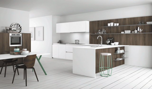 Un telaio in estruso di alluminio per le ante di Aspen di Doimo Cucine disponibili in materiali diversi come vetro laccato, laminato, legno naturale, Corian® e Fenix®. L’alternanza fra elementi candidi e in legno dà vita ad un ambiente moderno e luminoso. Prezzo su richiesta. www.doimocucine.it Un telaio in estruso di alluminio per le ante di Aspen di Doimo Cucine disponibili in materiali diversi come vetro laccato, laminato, legno naturale, Corian® e Fenix®. L’alternanza fra elementi candidi e in legno dà vita ad un ambiente moderno e luminoso. Prezzo su richiesta. www.doimocucine.it