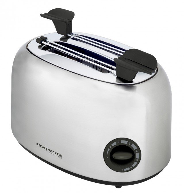 Prelude di Rowenta con corpo in acciaio inox satinato ha 2 pinze, potenza di 500 watt, 7 livelli di doratura, arresto automatico con timer e cassetto raccoglibriciole. Prezzo 71,90 euro. www.rowenta.it Prelude di Rowenta con corpo in acciaio inox satinato ha 2 pinze, potenza di 500 watt, 7 livelli di doratura, arresto automatico con timer e cassetto raccoglibriciole. Prezzo 71,90 euro. www.rowenta.it