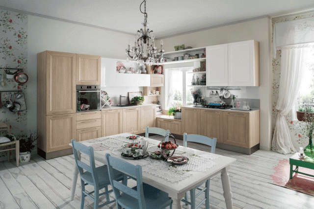 Sapore rétro in Tablet di Veneta Cucine, il modello ad angolo che dà vita ad uno spazio romantico in cui si integrano cucina e living. Le ante sono nella finitura Rovere Naturale e laccato Bianco Burro. Un modulo base da 60 cm, prezzo a partire da 165 euro. www.venetacucine.com Sapore rétro in Tablet di Veneta Cucine, il modello ad angolo che dà vita ad uno spazio romantico in cui si integrano cucina e living. Le ante sono nella finitura Rovere Naturale e laccato Bianco Burro. Un modulo base da 60 cm, prezzo a partire da 165 euro. www.venetacucine.com