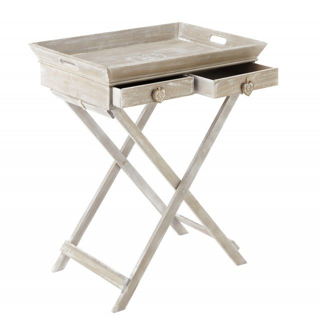 Art. 138238 di Maisons du monde è formato da un vassoio staccabile posato su piedi di legno con ed è dotato di due pratici cassetti. Misura L 59 x P 44 x H 68 cm. Prezzo 59,90 euro. www.maisonsdumonde.com Art. 138238 di Maisons du monde è formato da un vassoio staccabile posato su piedi di legno con ed è dotato di due pratici cassetti. Misura L 59 x P 44 x H 68 cm. Prezzo 59,90 euro. www.maisonsdumonde.com