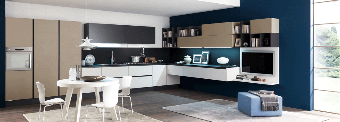 Cucine: le nuove composizioni ad angolo cose di casa Cucine moderne ad angolo con isola