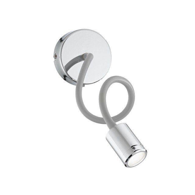 Focus AP1 di Ideal Lux può essere orientato liberamente nello spazio, per indirizzare con precisione il fascio luminoso, grazie al braccio flessibile rivestito di gomma. Il corpo di metallo è disponibile nei colori bianco, nero opaco o grigio con dettagli cromati. Ø 10 cm, H 28/55 cm. www.ideal-lux.com Focus AP1 di Ideal Lux può essere orientato liberamente nello spazio, per indirizzare con precisione il fascio luminoso, grazie al braccio flessibile rivestito di gomma. Il corpo di metallo è disponibile nei colori bianco, nero opaco o grigio con dettagli cromati. Ø 10 cm, H 28/55 cm. www.ideal-lux.com
