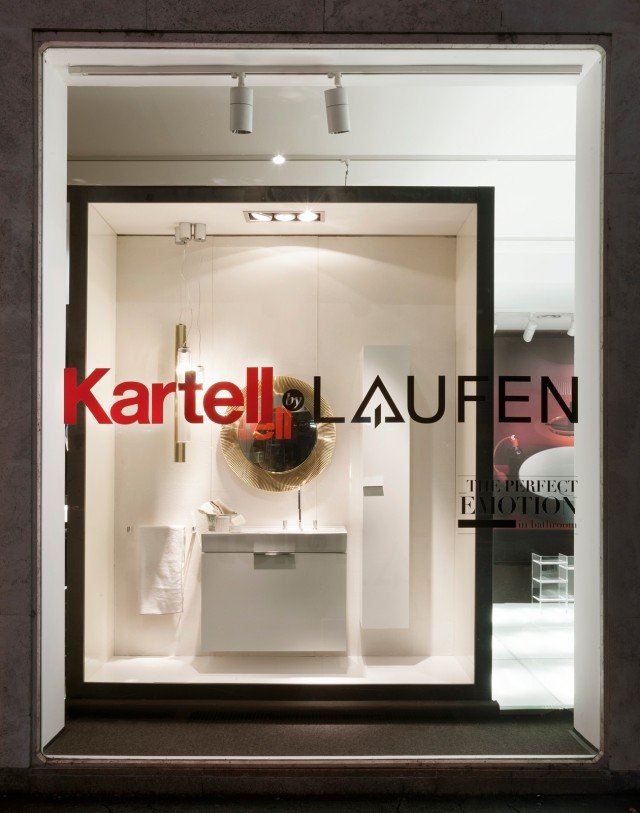 Kartell by Laufen apre nel cuore di Brera, in via Pontaccio 10, il primo monomarca dedicato ai prodotti nati in cobranding. Lo showroom apre le porte in anteprima proprio nei giorni della design week. www.kartellbylaufen.com/it Kartell by Laufen apre nel cuore di Brera, in via Pontaccio 10, il primo monomarca dedicato ai prodotti nati in cobranding. Lo showroom apre le porte in anteprima proprio nei giorni della design week. www.kartellbylaufen.com/it