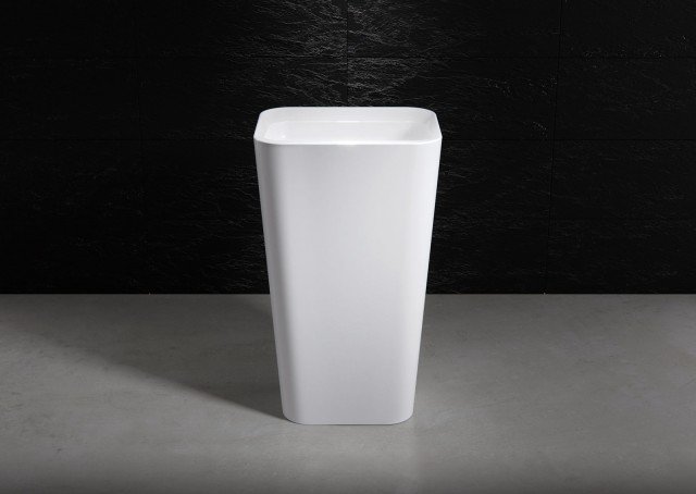lavabo monoblocco Meisterstück Emerso di Kaldewei in acciaio smaltato lavabo monoblocco Meisterstück Emerso di Kaldewei in acciaio smaltato
