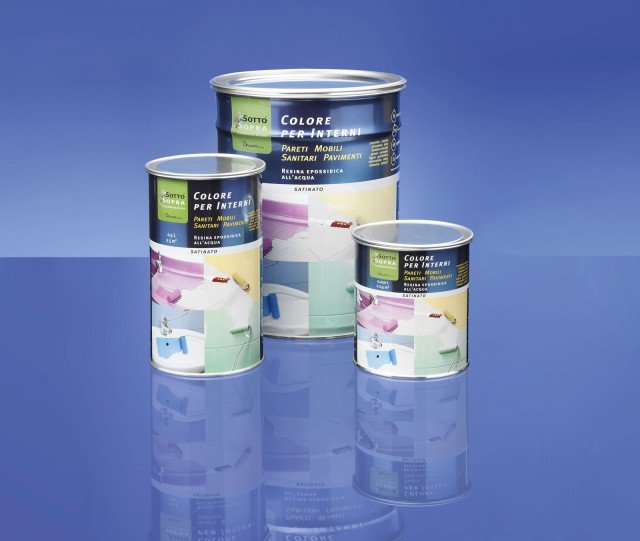 Ha finitura satinata la pittura murale disponibile in 210 colori; un barattolo da 0,250 litri costa 23,18 euro Sottosopra di Gapy Paints Ha finitura satinata la pittura murale disponibile in 210 colori; un barattolo da 0,250 litri costa 23,18 euro Sottosopra di Gapy Paints