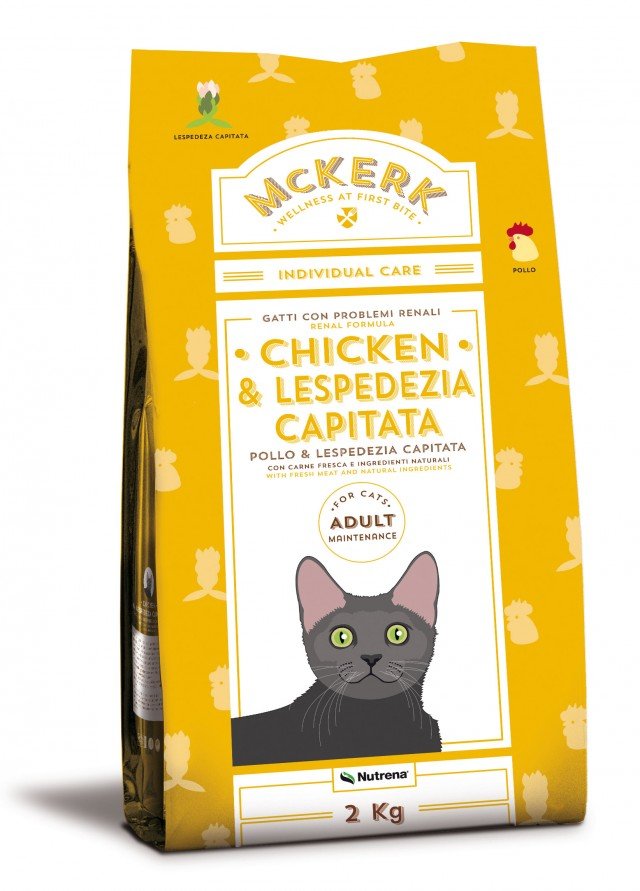 McKerk Cat Individual Care Pollo & Lespedeza Capitata è l’alimento quotidiano secco, di mantenimento per gatti raggiodisole McKerk Cat Individual Care Pollo & Lespedeza Capitata è l’alimento quotidiano secco, di mantenimento per gatti raggiodisole