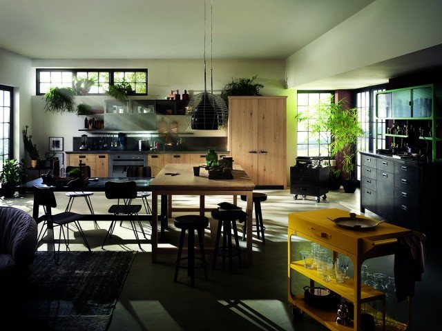 cucina industrial Diesel Social Kitchen di Scavolini cucina industrial Diesel Social Kitchen di Scavolini