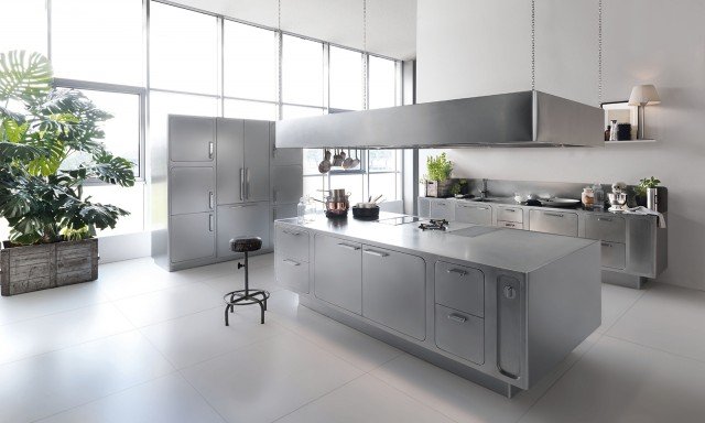 cucina in acciaio Ego di Abimis cucina in acciaio Ego di Abimis