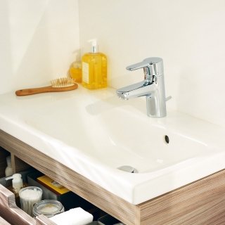 miscelatore monocomando da lavabo Connect Blue di Ideal Standard per risparmio acqua miscelatore monocomando da lavabo Connect Blue di Ideal Standard per risparmio acqua