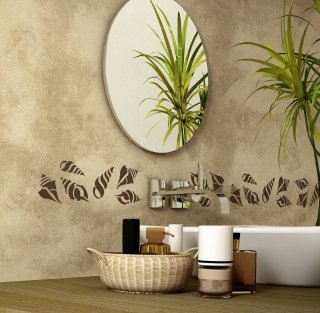 decoro Starlike® versione rasante Stencil decoro Starlike® versione rasante Stencil