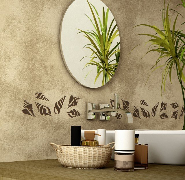 decoro Starlike® versione rasante Stencil decoro Starlike® versione rasante Stencil