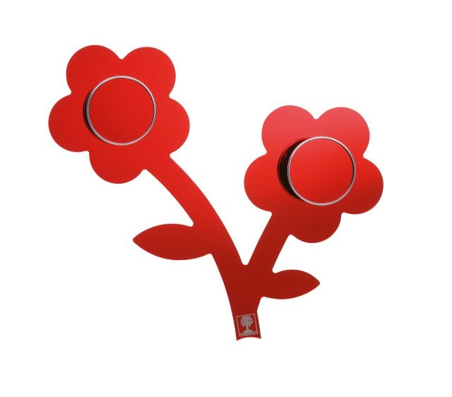 L'appendiabiti da parete Appendifiore di Foppapedretti è un elemento in metacrilato o mdf laminato da comporre a piacere per creare pareti di grande effetto: è utile e estremamente decorativo. Misura L 34 x P 5 x H 31 cm. Prezzo 39 euro. www.foppapedretti.it L'appendiabiti da parete Appendifiore di Foppapedretti è un elemento in metacrilato o mdf laminato da comporre a piacere per creare pareti di grande effetto: è utile e estremamente decorativo. Misura L 34 x P 5 x H 31 cm. Prezzo 39 euro. www.foppapedretti.it