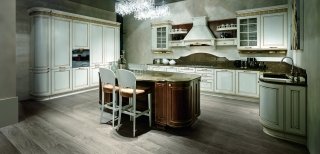 cucina con ante a cornice a intaglio e bugna centrale Dolcevita di Stosa Cucine cucina con ante a cornice a intaglio e bugna centrale Dolcevita di Stosa Cucine