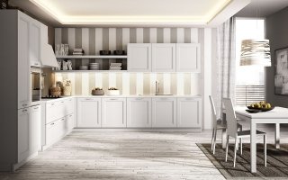 cucina bianca Ginevra di Berloni cucina bianca Ginevra di Berloni