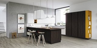 cucina con basi in nobilitato Kalì 4 di Arredo3 cucina con basi in nobilitato Kalì 4 di Arredo3