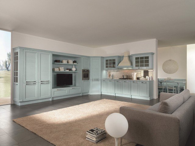 9. Tonalità pastello per Ylenia di Aran Cucine, il modello con uno stile country-contemporaneo che armonizza anche con il living minimale. Le ante laccate, disponibili in quattro colori, sono riquadrate e decorate da cornici e profili. Prezzo su richiesta. www.aran.it 9. Tonalità pastello per Ylenia di Aran Cucine, il modello con uno stile country-contemporaneo che armonizza anche con il living minimale. Le ante laccate, disponibili in quattro colori, sono riquadrate e decorate da cornici e profili. Prezzo su richiesta. www.aran.it