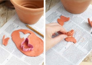 formine per realizzare vaso farfalle formine per realizzare vaso farfalle