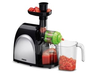 VitaPure Juicer di Princess completamente smontabile e quindi facile da pulire, è silenzioso e ha un motore da 150 Watt. E’ idoneo per frutta e verdura dura e morbida. Prezzo 154 euro. www.princess.nl VitaPure Juicer di Princess completamente smontabile e quindi facile da pulire, è silenzioso e ha un motore da 150 Watt. E’ idoneo per frutta e verdura dura e morbida. Prezzo 154 euro. www.princess.nl