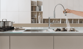 rubinetto cucina Move di Nobili Rubinetterie con doccetta rubinetto cucina Move di Nobili Rubinetterie con doccetta
