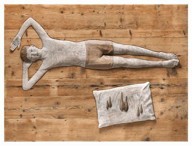 1.Davide Balossi Ciao sogni, 2015
Noce, abete antico, tempera 150 x 200 cm
Foto di Mauro Ranzani 1.Davide Balossi Ciao sogni, 2015
Noce, abete antico, tempera 150 x 200 cm
Foto di Mauro Ranzani