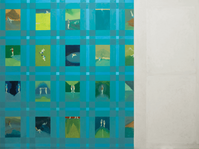3.Elisa Bertaglia Bluebirds #3, 2015
Olio, pastelli e grafite su carta 150 x 200 cm 3.Elisa Bertaglia Bluebirds #3, 2015
Olio, pastelli e grafite su carta 150 x 200 cm