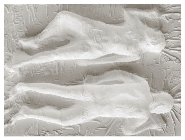Federica Ferzoco Sonno #5, 2015
Calco del corpo in garza 150 x 200 cm
Foto di Mauro Ranzani Federica Ferzoco Sonno #5, 2015
Calco del corpo in garza 150 x 200 cm
Foto di Mauro Ranzani