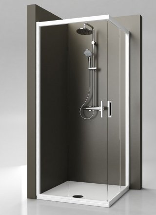 cabina doccia Strada di Ideal Standard e apertura ad angolo cabina doccia Strada di Ideal Standard e apertura ad angolo