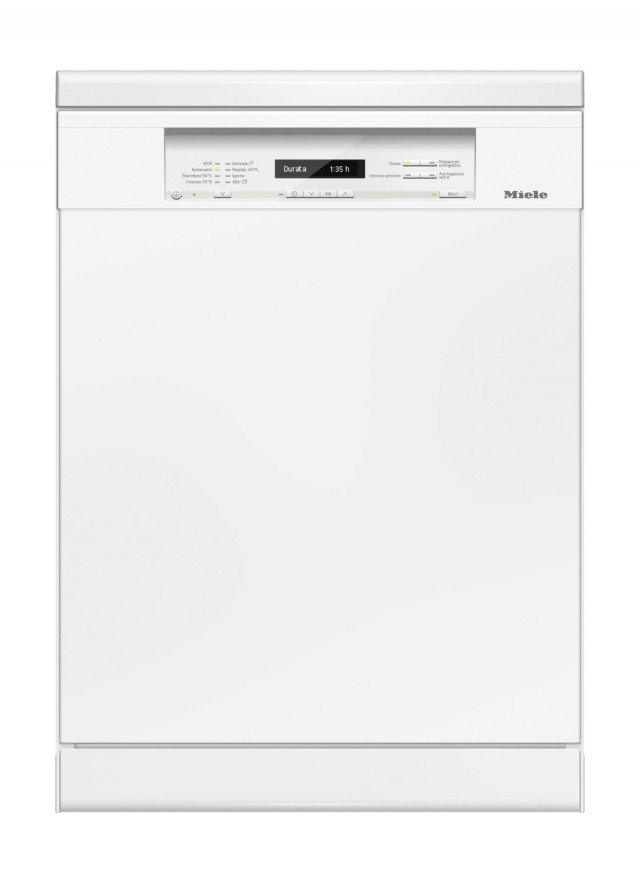 La lavastoviglie G 6512 SC di Miele ha cassetto per posate ingombranti che si estende in larghezza, altezza e profondità e sistema di accensione automatica che illumina completamente il vano interno. In classe di efficienza energetica A+++, misura L 60 x P 60 x H 84,5 cm. Prezzo 1.499 euro. www.mieleitalia.it La lavastoviglie G 6512 SC di Miele ha cassetto per posate ingombranti che si estende in larghezza, altezza e profondità e sistema di accensione automatica che illumina completamente il vano interno. In classe di efficienza energetica A+++, misura L 60 x P 60 x H 84,5 cm. Prezzo 1.499 euro. www.mieleitalia.it