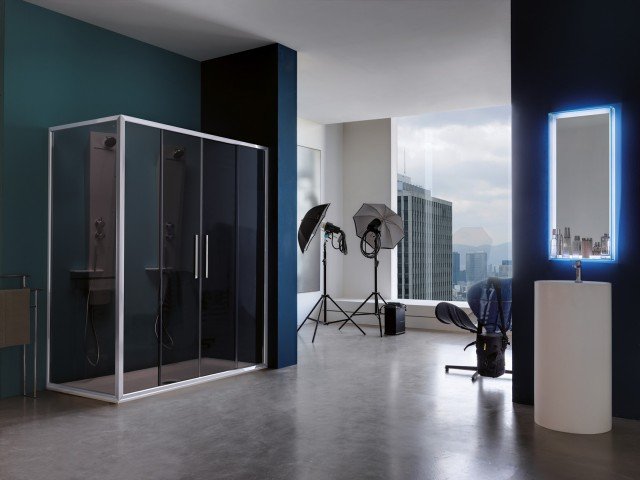 cabina doccia Pixel di Samo a quattro ante cabina doccia Pixel di Samo a quattro ante