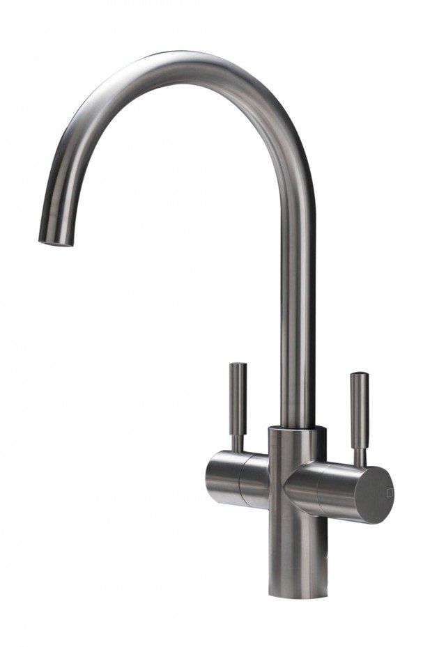 miscelatore bicomando Inox KX462 di Cristina Rubinetterie miscelatore bicomando Inox KX462 di Cristina Rubinetterie