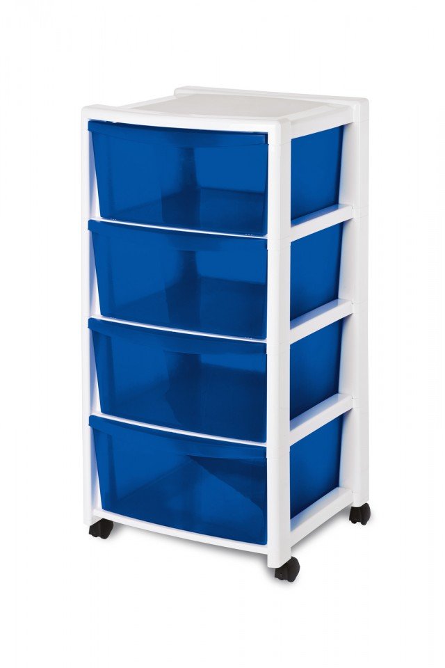 4 CASSETTI: dotata di ruote piroettanti per spostarla facilmente, la cassettiera da interno ed esterno è disponibile sia bicolor sia in tinta unita. Misura 40 x 40 x H 80 cm. Costa 29,90 euro Libera di Stefanplast 4 CASSETTI: dotata di ruote piroettanti per spostarla facilmente, la cassettiera da interno ed esterno è disponibile sia bicolor sia in tinta unita. Misura 40 x 40 x H 80 cm. Costa 29,90 euro Libera di Stefanplast