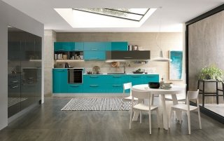 La cucina Ice di Febal è proposta in una gamma di oltre 50 colori ed è completa di finiture laccate ed effetto legno, con nuovi top in laminato. Per quanto riguarda quest’ultimi, spicca la proposta “effetto muro” o “cemento dogato”, Cesar Brown, Antibes o ancora, nella finitura Fenix il nuovo avveniristico materiale 100% Made in Italy, in resina termoplastica che si auto-ripara grazie alla nanotecnologia applicata. Il prezzo per modulo da 60 cm è di € 145. www.febalcasa.com La cucina Ice di Febal è proposta in una gamma di oltre 50 colori ed è completa di finiture laccate ed effetto legno, con nuovi top in laminato. Per quanto riguarda quest’ultimi, spicca la proposta “effetto muro” o “cemento dogato”, Cesar Brown, Antibes o ancora, nella finitura Fenix il nuovo avveniristico materiale 100% Made in Italy, in resina termoplastica che si auto-ripara grazie alla nanotecnologia applicata. Il prezzo per modulo da 60 cm è di € 145. www.febalcasa.com