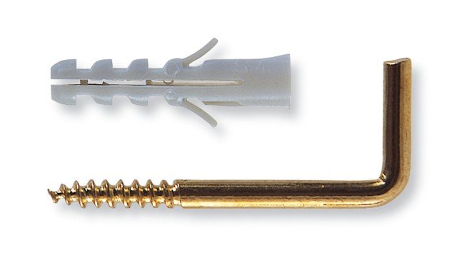 TASSELLO FISCHER S4 G Fischer S4 G è il tassello perfetto per la muratura. Il tassello con collarino e gancio ottonato si rivela una soluzione efficace per appendere quadri fino ad un carico massimo di 7 Kg. E’ adatto per applicazione su calcestruzzo, pietra naturale con struttura densa, blocco pieno in calcestruzzo alleggerito, mattoni pieni. Prezzo 2,76 euro (blister con 10 tasselli). www.fischeritalia.it TASSELLO FISCHER S4 G Fischer S4 G è il tassello perfetto per la muratura. Il tassello con collarino e gancio ottonato si rivela una soluzione efficace per appendere quadri fino ad un carico massimo di 7 Kg. E’ adatto per applicazione su calcestruzzo, pietra naturale con struttura densa, blocco pieno in calcestruzzo alleggerito, mattoni pieni. Prezzo 2,76 euro (blister con 10 tasselli). www.fischeritalia.it