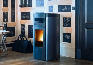 stufa a pellet che può distribuire il calore nelle stanze in modo differenziato Musa 2.0 di Mcz stufa a pellet che può distribuire il calore nelle stanze in modo differenziato Musa 2.0 di Mcz