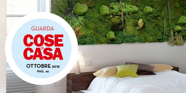 Arredare con le piante: una parete verde in casa cose di casa Giardino a parete