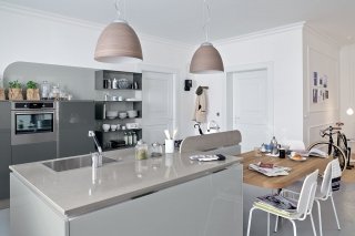 cucina grigia Carrera.Go Plus di Veneta Cucine cucina grigia Carrera.Go Plus di Veneta Cucine