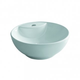 lavandino monoforo rotondo Ocea bianco di Leroy Merlin in ceramica lucida lavandino monoforo rotondo Ocea bianco di Leroy Merlin in ceramica lucida