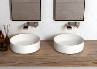 lavandino bagno ShuiComfort di Cielo con spessore di soli 5 mm in Extrà ceramic lavandino bagno ShuiComfort di Cielo con spessore di soli 5 mm in Extrà ceramic