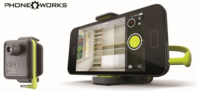 Livella laser di Ryobi con funzione squadro e treppiede incorporato RPW1650. Questa livella è parte del programma PhoneWorks, gli unici strumenti di misura del mercato che si usano attraverso una app sullo smartphone. L’app è gratuita per le piattaforme iOS e Android. L’accessorio Ryobi PhoneWorks e l’app permettono ogni tipo di allineamento e livellamento. Distanza massima 3 mt. Prezzo 49,99 euro. www.ryobitools.it Livella laser di Ryobi con funzione squadro e treppiede incorporato RPW1650. Questa livella è parte del programma PhoneWorks, gli unici strumenti di misura del mercato che si usano attraverso una app sullo smartphone. L’app è gratuita per le piattaforme iOS e Android. L’accessorio Ryobi PhoneWorks e l’app permettono ogni tipo di allineamento e livellamento. Distanza massima 3 mt. Prezzo 49,99 euro. www.ryobitools.it